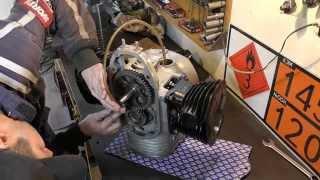 Часть 16.Как проверить давление масла на двигателе мотоцикла  М-72 К-750