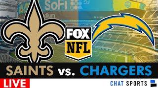 Saints vs. Chargers LIVE Play-By-Play Analysis Scoreboard Highlights 2024 NFL Week 8