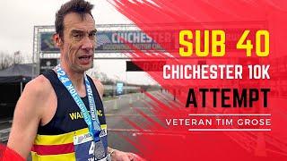 Chichester 10k  Tim GROSE  Sub 40 Attempt