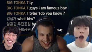 Korea WASNT Ready for Tyler1 - Best of LoL Stream Highlights Translated