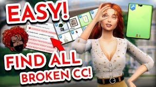 The BEST & QUICKEST way to FIND & FIX broken CC in Sims 4