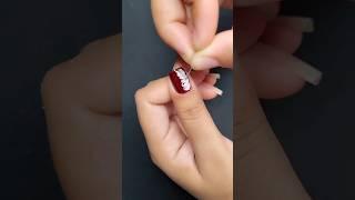 Easy Nailart #nailart #nailartdesignsathomewithouttools #shorts