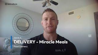 OptimoRoute  Customer Review by Miracle Meals Food Delivery