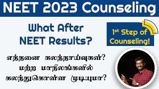 What after NEET Results - How Many Counseling Can I Participate - NEET 2023 Counseling Process