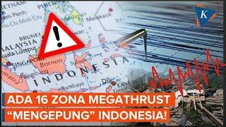 16 Zona Megathrust Berkerumun Dekat Indonesia di Mana Saja?