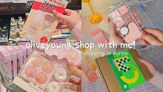 k-beauty  oliveyoung haul and unboxingmakeup shopping in korearom&nd dasique etude..