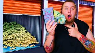 FOUND MORE CASH Money Hidden In Card Inside $1000 Storage Unit