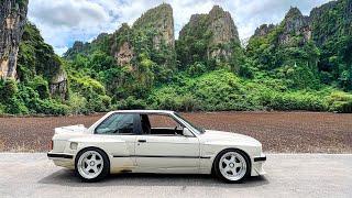 M3 V8 E30 on Thailands Most Scenic Driving Road Must See Insta360 GO 3 POV Footage