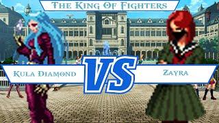 KOF Mugen Kula Diamond VS Zayra