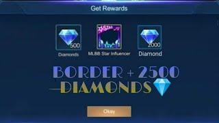How to join Mobile legends creator camp in easy way?? Free  Diamond every week and Mlbb Border