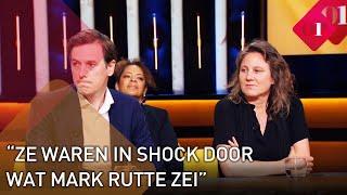 Sophie van Leeuwen Mensen waren in shock door wat Mark Rutte zei  Op1