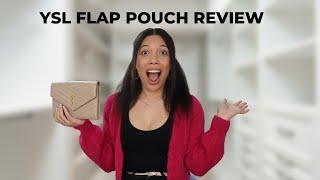 YSL Clutch Review   Saint Laurent Cassandre Monogram Flap Pouch  Why you Need This Handbag