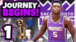 JOURNEY for a CHAMPIONSHIP BEGINS  Sacramento Kings NBA 2K23 Eras MyLeague Franchise  Ep1 Intro