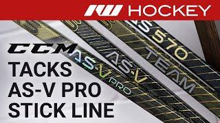 CCM Tacks AS-V Pro Stick Line  On-Ice Insight
