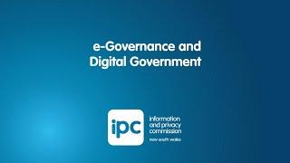 Animation - e-Governance and Digital Government