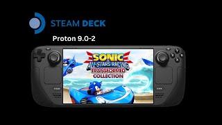 Sonic & All-Stars Racing Transformed - Steam Deck Gameplay
