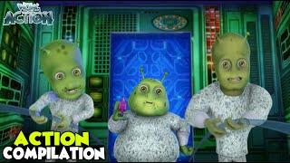 Aliens ka Hamla  Vir The Robot Boy  Hindi Cartoons For Kids #spot