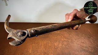Antique german nail puller restoration I Dr. Hut of Handcraft