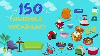 150 House Vocabulary Words  Expand your English vocabulary  English Video  Education Video