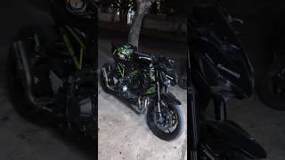 Z900 burnout x New tyres upgrade