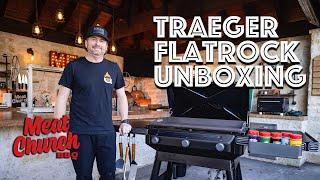 Hottest New Griddle on the Market? - Traeger Flatrock unboxing & review