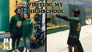 Visiting and Donating a New Gym To My High School  JuJu Smith- Schuster Vlogs