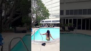 Afrocandy taking a Swim on the Father’s Day