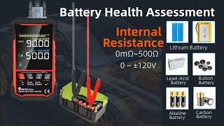 2024 Battery Testing 0±120V Internal Resistance Measurement for Battery Health Assessment IR502