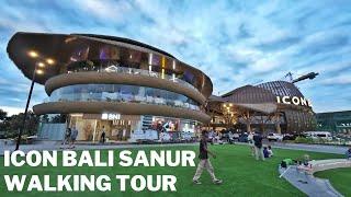 SANUR SHOPPING MALL ICON BALI - Walking Tour Icon Mall Bali Today 2024 from Sindhu Beach Coastline