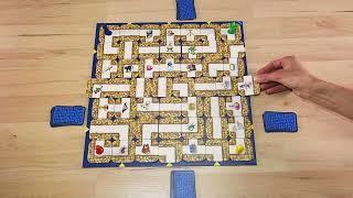 How to Play Labyrinth  The race for treasures in the moving maze ‍️