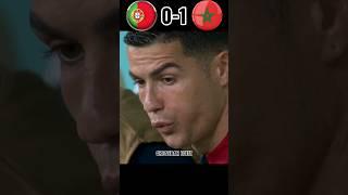 The Day Morocco Shocked Portugal #ronaldo #shorts #morocco