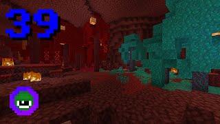 Minecraft Warped Forest Enderman Fight 39 - 1.16.4 Lets Play