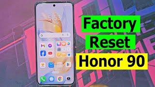 How to factory reset honor 90