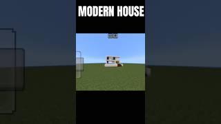 How to make modern house and pool in Minecraft #viral #shorts