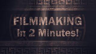 FILMMAKING IN 2 MINUTES Preproduction Production Post Production Distribution and Development