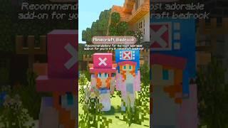 Kumas Anime Pets  #minecraft #minecraftbedrock #minecraftshorts #shorts #addon #fyp