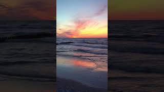 Закат на Балтике. Sunset Baltic sea