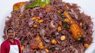 இனி உப்புமா வேண்டான்னு சொல்ல மாட்டாங்க  Healthy Breakfast  Ragi Semiya Upma  Kelvaragu semiya