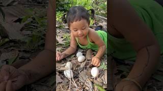 Single mum with boil duck eggs skills #camping #survival #singlemom #bushcraft #useful #outdoors