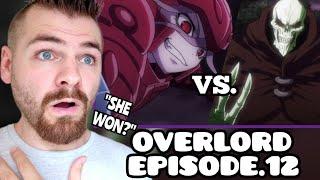 SHALLTEAR IS STRONGER??  OVERLORD - EPISODE 12  New Anime Fan  REACTION