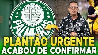 MINHA NOSSA TÔ SEM ACREDITAR ATÉ AGORA NINGUÉM ESPERAVA POR ESSA ÚLTIMAS NOTÍCIAS DO PALMEIRAS