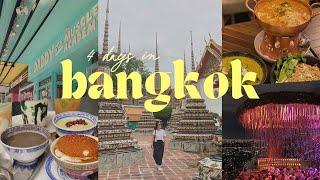 First time in Bangkok Travel Vlog  4 days of food temples stationery shopping malls & markets