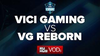 Vici Gaming vs. Vici Gaming Reborn ESL One Manila Quals Game 2