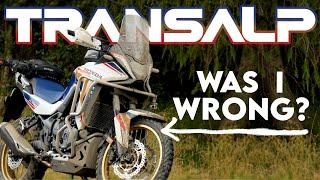 Was I WRONG? - Honda Transalp XL750