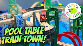 POOL TABLE TOY TRAIN METROPOLIS