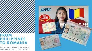 From Philippines to Romania Vlog 001 How I Applied For My Visa to Romania