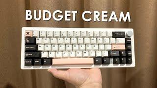 GMK67 Custom Keyboard Build  BUDGET CREAM 