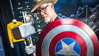 Marvel Prop Secrets Captain Americas Shield and Thors Hammer