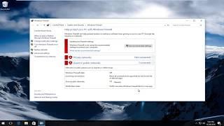 How To Turn OnOff Windows Firewall In Windows 10