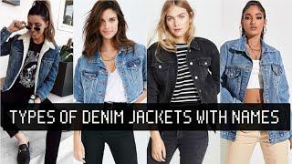 Types of Denim Jackets with Names